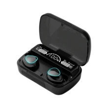 Original M10 Earphones, Wireless Bluetooth Earbuds, Stereo Noise Cancelling Earphones With Microphone And Speaker - Black - View 8