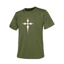 Camisa Básica Lançamento Casual Premium 100% Algodão Estampada - Verde Militar - Visão 4