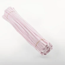 马卡龙色毛根，100根马卡龙扭扭棒，马卡龙色毛根工艺毛根，7种颜色马卡龙毛根工艺品，毛根工艺马卡龙，返校礼物，散装毛根毛根毛根，用于DIY艺术和工艺项目，鲜花创意礼物派对装饰返校装饰（12英寸 x 6毫米） - 彩色 - 查看 17