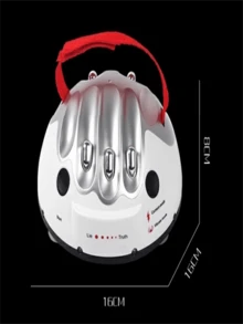 1 件升级版迷你电动测谎仪玩具，有趣的新奇游戏，测谎仪派对分析仪礼物（不含电池） - 杏色 - 查看 11