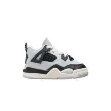 Nike Air Jordan 4 Retro Toddler 'Platinum Gold' (Unisex) Pure Platinum/Metallic Gold/Black/Sail FZ8584-070 Winter New - 灰色 - 查看 1