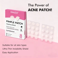 384片水胶体祛痘贴 - 全天防水透气保护。透明圆形设计，轻松遮盖瑕疵和受损肌肤，适合所有浅肤色。护肤及面部护理产品，祛痘贴，大号祛痘贴，祛痘贴，面部护理，遮盖瑕疵，柔和浅米色，淡斑，护肤流程 - 彩色 - 查看 3