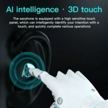 Original M10 Earphones, Wireless Bluetooth Earbuds, Stereo Noise Cancelling Earphones With Microphone And Speaker - Black - View 7