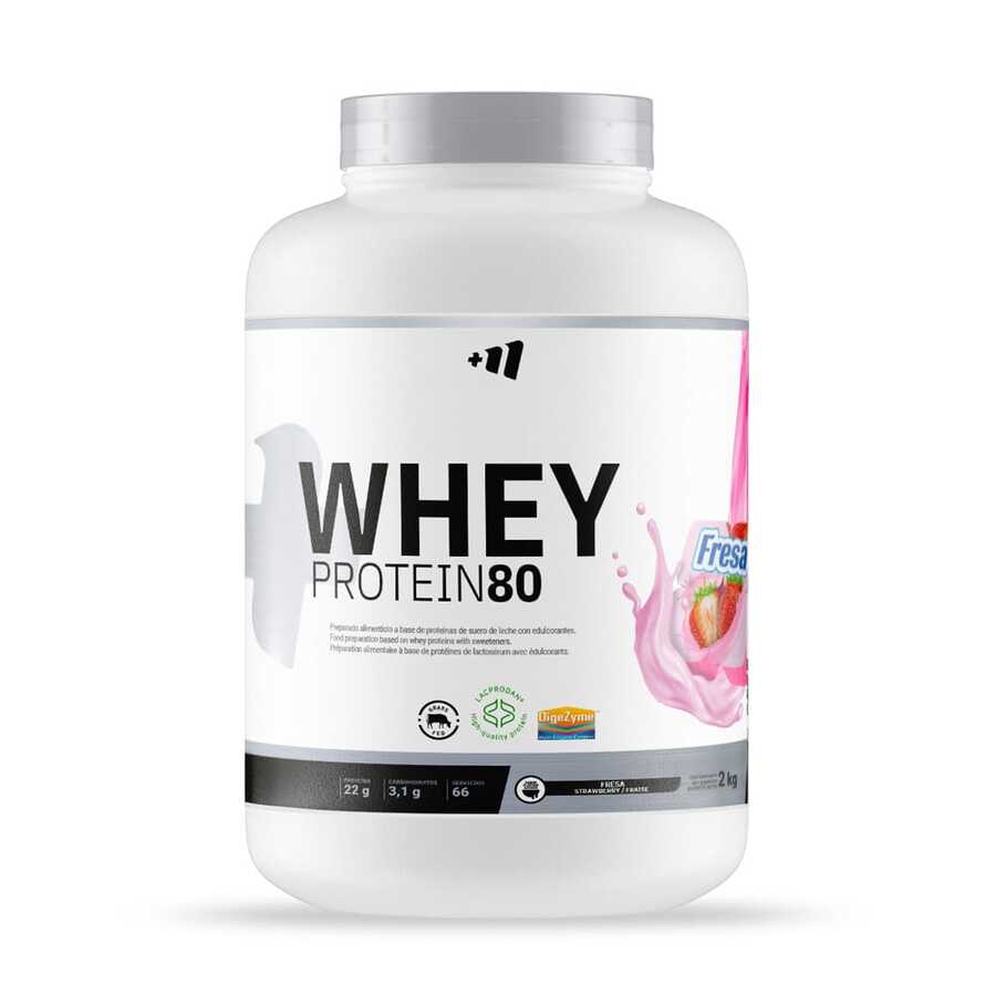 MASmusculo - Whey Protein80 - 2 Kg - ✅ Envío Gratis En 24/48h España Peninsular - Aumenta La Masa Muscular - Ayuda A Mantener La Masa Muscula - Fortalece Los Músculos - Endurece Los Músculos - Repara Las Células Después De En - - Fresa - Ver 1