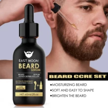 6pcs/3set Beard Care Kit For Men Grooming,Beard Oil For Softens, Conditions, Moisturizes & Strengthens Mustaches, Beard Oil,Beard Shampoo,Beard Conditioner Beard Brush,Beard Comb,Gifts For Dad Or Men,Travel Essentials,Fathers Day Gift - màu đen - Xem 3
