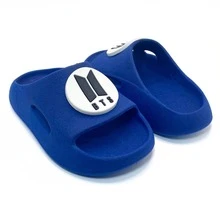 Chinelo Slide Nuvem Menino Infantil B.T.S  Leve Confortável Macio 21 ao 32 - Azul Royal - Visão 1