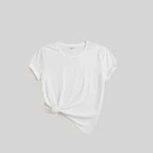 Camisa Casual Básica Estilo Urbano Moda Verão Lançamento - Branco - Visão 3