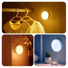 1 pezzo/3 pezzi/6 pezzi Luce LED RGB per mobile, luce notturna con telecomando, multicolore regolabile, ricaricabile USB, luce per mobile, luce notturna, luce per scaffali, luce decorativa, camera da letto, soggiorno, luce a colori variabili sotto il mobile, luce per mobile da cucina, luce per libreria, luce per vetrina (250mAh) - USB+telecomando - Visualizzare 8