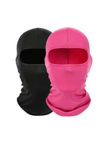 2pcs Unisex Balaclava Ski Mask, Windproof Face Cover For Cycling, Skiing, Outdoor Activities, Daily Use - Style D - View 13