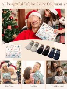 加厚羊毛拖鞋袜，地板袜，保暖家居袜，舒适防滑，轻便不臃肿，弹性好，经久耐用，不易起皱，易洗易干，适合卧室、居家休闲、宿舍生活，男女通用，是送给家人、爱人、朋友、邻居、同事、学生的绝佳礼物，也是情人节、圣诞节、新年和其他节日的理想之选。 - 彩色 - 查看 6