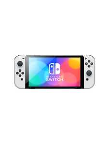 99% New Used Nintendo Switch (NS) Handheld Game Console, OLED, Japanese Version, Suitable For Family Interaction, Gatherings, And Casual Entertainment, With Enhanced Battery Life, White.