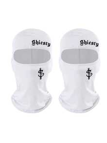 2pcs Unisex Balaclava Ski Mask, Windproof Face Cover For Cycling, Skiing, Outdoor Activities, Daily Use - Style E - View 18