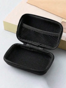 A-Z Purple Flower Letter Portable Mini Storage Bag, Shockproof Digital Pouch, Phone Charger Cable Organizer, Zipper Wallet Style Storage Bag, Electronics Accessories Organizer, Suitable For Earphones, Jewelry, Coins, Business, Travel, Office, Great For Christmas, Ramadan, New Year, Birthday, Valentine's Day Gifts - Multicolor - View 7