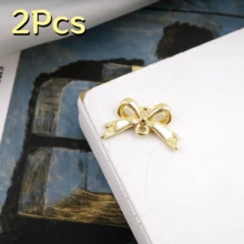 2/5/10 peças Conector de Pingente de Laço, Achados de Colar e Brincos