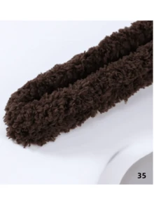 1根18毫米超长毛绒工艺棒，珊瑚色毛绒DIY花束，适合制作手工狗狗礼物，多色蓬松枝条，圣诞节和生日礼物，动物工艺品制作，浓密毛绒工艺纱线，多色手工礼物 - 長度1M - 查看 14