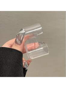 Set de 3 protectores de carga con diseños de lazo rosa/corazón transparente/flor/hoja compatible con iPhone 18W/20W - Incluye cable de datos y protector de cable de alimentación, opción de regalo perfecta - Verde - Ver 6