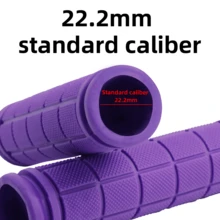 Universal Bicycle Handlebar Grips, Soft Rubber Anti-Slip Colorful Handle Covers For Fixed Gear/Mountain Bikes - Multicolor - View 4