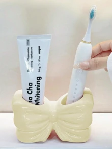 1个北欧风可爱蝴蝶结可重复使用可灌装洗发水/沐浴露瓶，高端浴室装饰，生日/节日礼物，男女皆宜，返校季装饰 - 彩色 - 查看 8