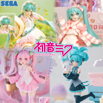  1 pieza Figura de anime de Sega, figura de acción de PVC posable, coleccionable otaku, decoración para el hogar/oficina, figura pintada con gran detalle, tema de chica de anime, ideal para cafetería de anime, accesorio de escritorio, regalo de graduación//festividad