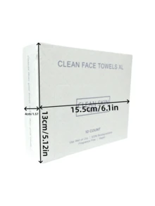 CLOUDROL 1盒装 25*30厘米 一次性加厚洁面湿巾，50片/盒，清洁肌肤 - 有花紋 - 查看 7