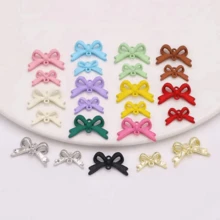 2/5/10 peças Conector de Pingente de Laço, Achados de Colar e Brincos