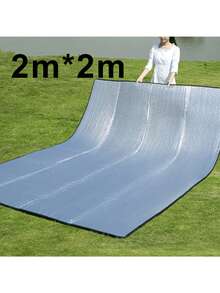 All Season Waterproof Camping Mat - Durable Aluminum Foil, Easy To Clean EPE Material, Suitable For Outdoor Picnics And Tents, Ideal For Beach, Hiking And Travel Use - Multicolor - View 12