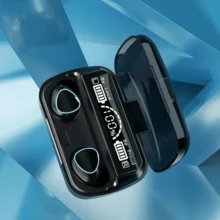 Original M10 Earphones, Wireless Bluetooth Earbuds, Stereo Noise Cancelling Earphones With Microphone And Speaker - Black - View 2