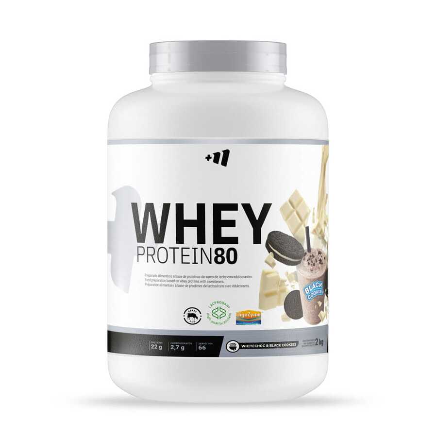 MASmusculo - Whey Protein80 - 2 Kg - ✅ Livraison gratuite en 48/72 heures dans tout le pays - Augmente la masse musculaire - Aide à maintenir la masse musculaire - Renforce les muscles - Durcit les muscles - Répare les cellules après - - Chocolat blanc avec biscuits noirs - Voir 1