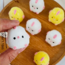 1pc/2pcs Handmade Taba Chick Squeeze Toys For Stress Relief, Soft Toys, Slow Rebound Decompression Toy,Soft Fidget Toys, Super Soft Annoying Toys Handmade Chick Toys For Adults Stress Relief Gadgets - Multicolor - View 6