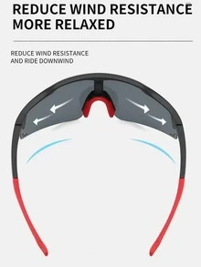 1pc New Type Outdoor Cycling, Running And Skiing Sports Goggles, Adult Windproof And Snow-Proof Goggles, Cold Protection Goggles, Skiing And Mountain Climbing Goggles, Men's And Women's Universal Motorcycle Riding Windproof And Glare-Reducing Goggles, Outdoor Sports Snow Goggles - Multicolor - View 5