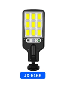 1pc High Power Solar Wall Light, All-Year-Round Bright Outdoor Waterproof Lighting Fixture, Suitable For Yard, Villa, Patio Illumination, Exterior Wall Decor, Providing Powerful Lighting Coverage For Various Scenarios And Stable Illumination Throughout The Year - Black - View 12