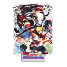 2个15厘米动漫《吊带袜天使》带吊袜带亚克力立牌，动漫模型手办摆件，桌面装饰 - 生日礼物、圣诞礼物、万圣节礼物，完美礼物 - 彩色 - 查看 25