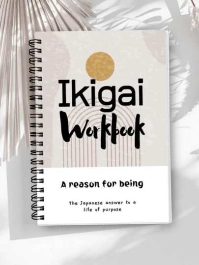 Sổ tay & Kế hoạch cuộc sống vô nghĩa - Không có ngày - Nhật ký thiền truyền cảm hứng, bố cục 5 phần (Kế hoạch hàng ngày/hàng tuần/hàng năm, Theo dõi mục tiêu, Ghi chú) và song ngữ tiếng Anh/Trích dẫn, Phù hợp cho người lớn, để lập kế hoạch công việc và năng suất cá nhân.