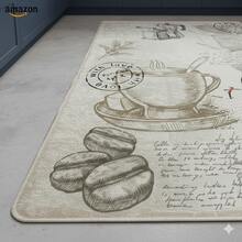 Kitchen Rug - Kitchen Runner Rug - Machine Washable, Non Slip Kitchen Mat, 60*150, 60*200, 80*200, 100*200, 120*180 Cm, Made In Türkiye - Beige - View 5