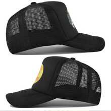 Authentic Fishing & Hunting Mesh Back Trucker Hat - The Ultimate Accessory For Outdoor Activies - Light Blue - 查看 3