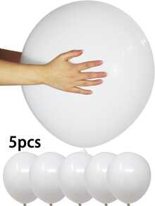 18-Inch Large Metallic Gold Balloon, 5pcs Shiny Gold Latex Balloons, Suitable For Birthday, Wedding Party Decoration - Multicolor - View 14