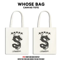 Hasbro Stray Kids/SKZ Signed Tote Bag, STAY Fan Support Gift, Suitable For Commuting And Daily Use Shopping Bag, Practical Gift Choice, Cute Christmas Gift For Stray Kids/SKZ Fans, Women's Handbag, CANVAS TOTE BAG - Multicolor - View 14
