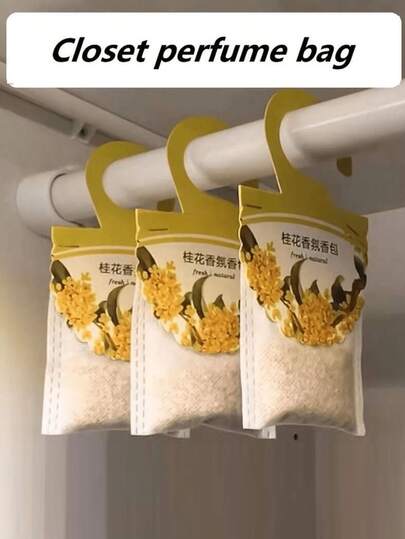 20/10/5/1pc Wardrobe Fragrance Sachet, Deodorizing, Anti-Mold And Anti-Insect, Hanging Design, Floral Scent, Refreshing, Bedroom Fragrance Bag, Long-Lasting Aroma, Valentine's Day Gift