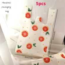 100个礼品包装袋，配饰礼品袋，橙子图案手提袋，家居收纳袋，DIY工艺礼品袋，适合情人节、女士小礼品袋、派对和节日、生日、婚礼、礼品包装袋。 - 彩色 - 查看 8