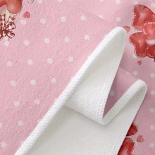 2/4pcs Striped Car, Flower Bouquet, Heart, Crane Print Towel Set, Romantic Valentine's Day Gift, Super Absorbent Microfiber Modern Dish Cloth, Cooking Baking Tea Towel, Washing Rag, Hand Towel, Extremely Soft & Highly Absorbent, Kitchen Decor, Neighbor/Mom/Birthday Gift, Housewarming Present For Friends, Kitchen Accessories, Household Necessities, Towel Set, Bathroom Towel