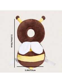 Baby Toddler Head Protection Pillow, Breathable Anti-Fall Pillow, Bee Shaped Head Guard