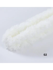 1根18毫米超长毛绒工艺棒，珊瑚色毛绒DIY花束，适合制作手工狗狗礼物，多色蓬松枝条，圣诞节和生日礼物，动物工艺品制作，浓密毛绒工艺纱线，多色手工礼物 - 長度1M - 查看 22