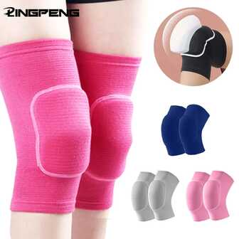Atmungsaktiver elastischer Knieschoner, Knieschützer für Sport, Tanz, Yoga, Fußball, rutschfeste Kompressionskniewärmer für Fitness