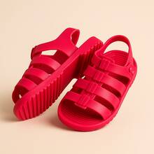 Sandália Papete Baby Menina -  Confortável Sola Antiderrapante Ideal Para Caminhadas e Para os Passinhos do 17 ao 24 - PRONTA ENTREGA - Chereta Pink - Visão 2