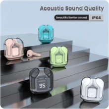 T2 Bluetooth 5.3 TWS Sports Outdoor Earphones, Wireless Earbuds Suitable For Smartphones, Gaming, Music - Multicolor - View 3