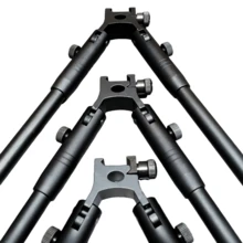 Outdoor Tactical Hunting Bipod/0.78in Dovetail Flat Top Metal Foldable Adjustable Bipod, Outdoor Tactical Hunting Accessories, 3 Size Options Available