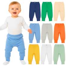 KIT 3 CALÇA BEBÊ MENINO MIJÃO DE BEBÊ ALGODÃO