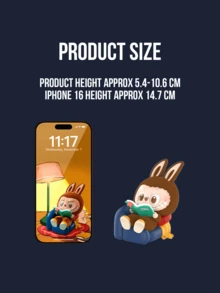 Labubu Monster Series 1 AM Blind Box, Cute Labubu Figurine Ornament Blind Box, Suitable For Collection And Home Decor, Birthday, Christmas, Halloween Decoration Gift - Multicolor - View 3