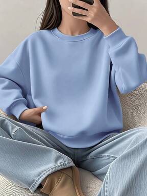 Meisjestop met lange mouwen, avant-garde grafisch ontwerp, casual sportoutfit herfst, wintereditie polyestervezel spandex elastisch sportshirt