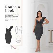 Women Dresses - 黑色 - 查看 7